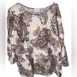Alfred Dunner blouse/Size XL/Long Sleeves